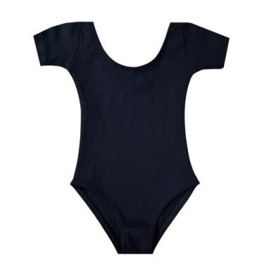 Imagem de Collant de balé Infantil manga curta 2 a 6 anos Cores - Feel Dance, Pr