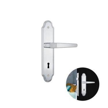 Imagem de Fechadura Em Inox Para Porta Residencial Interna de 25 A 40 Mm 813/03 