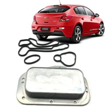Imagem de Radiador de oleo motor gm cruze tracker sonic 1.6 1.8 16v 2011 á 2016 