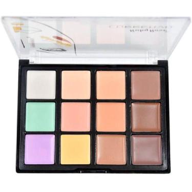 Imagem de Paleta Corretivo 12 Cores 8087-1 Ligth Ruby Rose