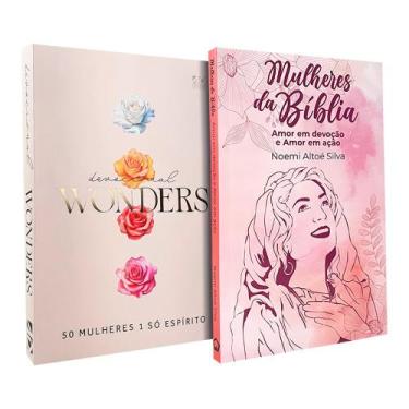 Imagem de Kit Devocional Wonders 50 Mulheres 1 só Espírito + Mulheres da Bíblia 