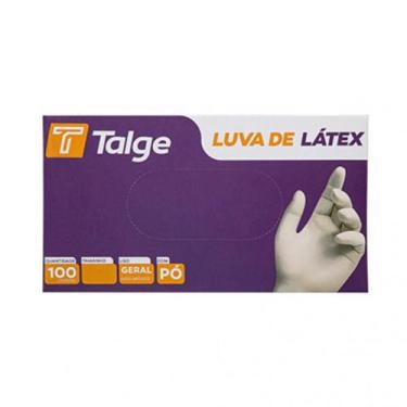 Imagem de Luva latex uso geral c/pó (100unid) - talge