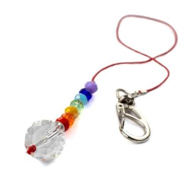 Imagem de Protetor de Ambiente Cristal Facetado Feng Shui 20mm Color - Lua Místi