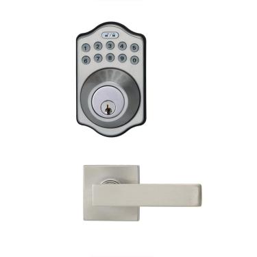 Imagem de Fechadura de porta Amazon Basics Teclado eletrônico tradicional Deadbo