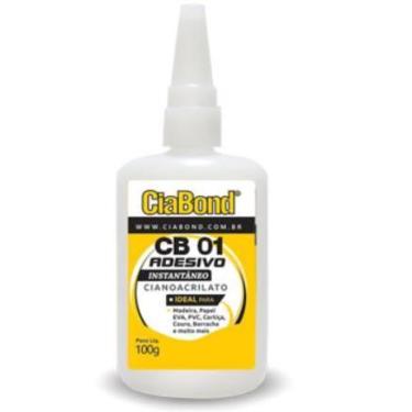 Imagem de Cola Adesivo Instantâneo Cb 01 Ciabond 100g Anti Entupimento