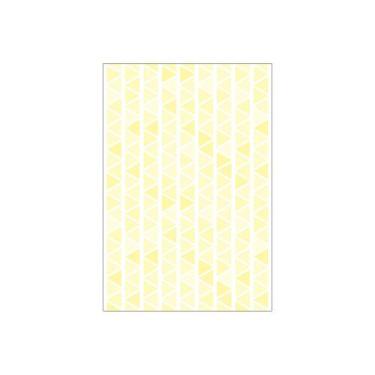 Imagem de Painel De Festa Vertical 1,50 x 2,20 - Geométrico Triangulares Amarelo