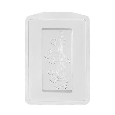 Imagem de Forma de Acetato - Árvore Coração - Ref. FP235  - 1 unidade - Crystal 