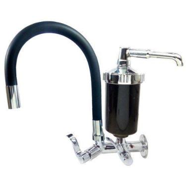 Imagem de Torneira Gourmet Filtro Tubo Preto Flexível Pia, Cozinha - ORIGINAL CA