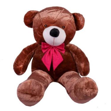 Imagem de Urso Teddy Gigante 1,40M LuckBaby - 226, Mel rosa