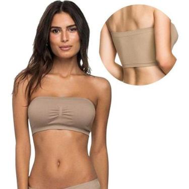 Imagem de Soutien Faixa Sem Costura Top Confortável - R66 - Fanáticos Por Cintas