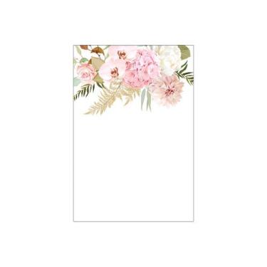 Imagem de Painel De Festa Vertical 1,50 x 2,20 - Flores Tons Pastéis Elegante 02