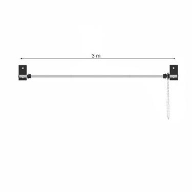 Imagem de Suporte Simples Para Fundo Infinito De Parede - 3 Metros - incoflash