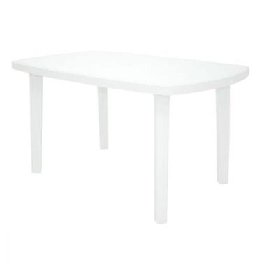 Imagem de Mesa Tramontina Camboriú 135x84cm Polipropileno Branco