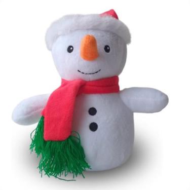 Imagem de Brinquedo Pelucia NATAL Natalina Urso Boneco De Neve Natal - Unik