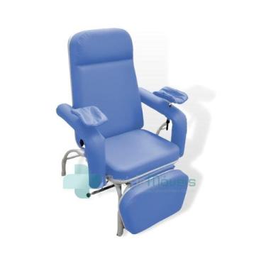 Imagem de Poltrona Coleta Hospitalar Reclinável - COMFORT - SaúdeMóveis, AC - Az