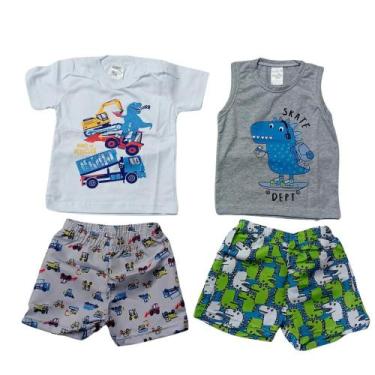 Imagem de Kit 04 Peças de Roupa infantil Menino - Shuma Kids - Ref.: 270712, 03