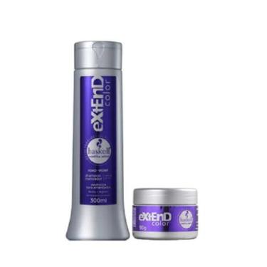 Imagem de Haskell Extend Color Roxo Shampoo 300ml+Mascara Matizador Color Roxo 9