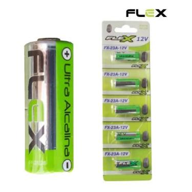 Imagem de Kit 20 Pilhas Alcalina Portão Controle Bateria 12V Flex 23a - X-CELL, 