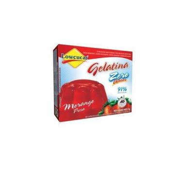 Imagem de Gelatina Morango Zero Açucares Lowçúcar 10g - Lowçucar