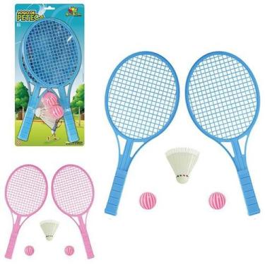 Imagem de Jogo De Peteca Com 2 Raquetes E 2 Bolas - Zein
