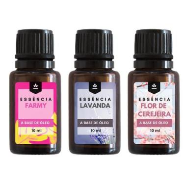 Imagem de Essência Farmy, Flor de Cerejeira e Lavanda a Base de Óleo 10ml - Arom
