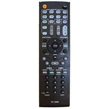 Imagem de AIDITIYMI Substituição remota RC-799M para receptor AV Onkyo Home Theater HT-R548 HT-R391 HT-S3500 HT-RC330
