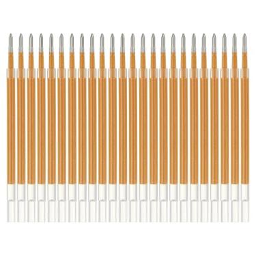 Imagem de PATIKIL Recargas de caneta de gel, 24 peças de 0,8 mm, ponta média, glitter, caneta de tinta gel, refil de substituição para canetas retráteis, desenho, desenho, escritório, estudo, sala de aula, tom