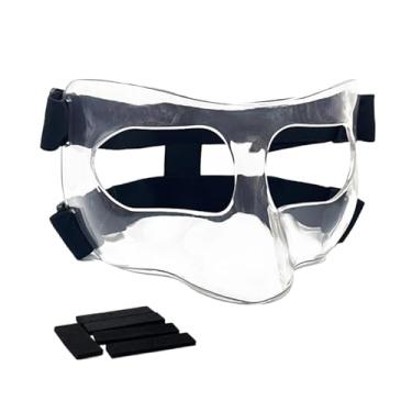 Imagem de Generic Protetor nasal, máscara facial protetora para futebol, futebol, boxe, beisebol, basquete, Style a