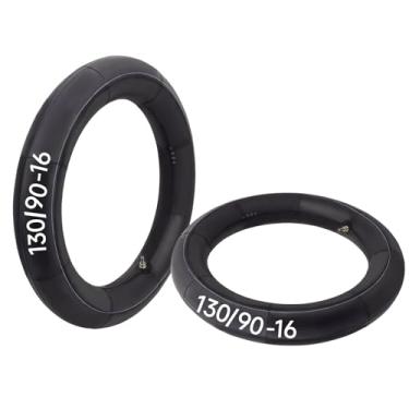 Imagem de AWSZH Tubo interno 130/90-16 compatível com 5.00/5.10-16,130/90-16, 140/80-16, 140/90-16, 150/80-16 sie.TR4 tubo de equilíbrio de haste de válvula reta tubo interno de motocicleta resistente (2 peças)