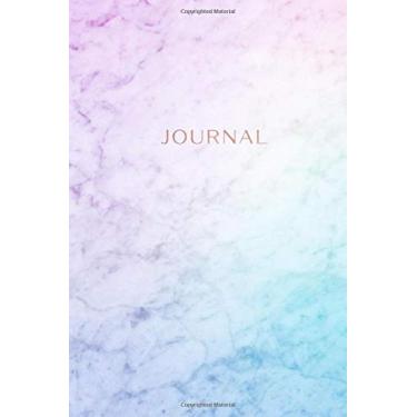 Imagem de Journal: Rose Gold and Rainbow - Dotted Bullet Grid Journal (6 x 9 inches) - 120 Dot Pages