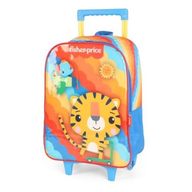 Imagem de Mochila Costas Escolar com Rodinhas Fisher Price Licenciada