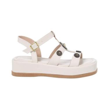 Imagem de Papete Feminina Flat Blogueira Plataforma Verão Original - Stessy Shoe