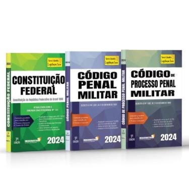 Imagem de Constituição + código penal militar + código de processo penal militar