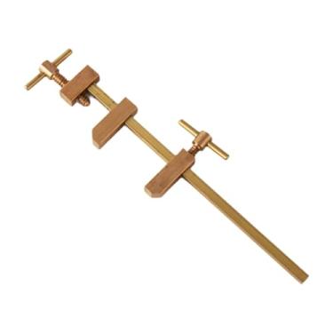 Imagem de Ioensy F braçadeira de barra diy carpintaria latão clipe rápido fixação placa emenda painel posicionamento carpintaria ferramenta braçadeira paralela, 180 Mm