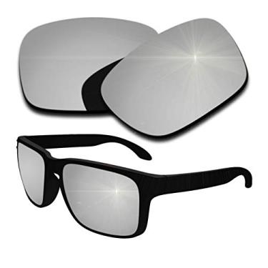 Imagem de Pazzer By Lentes de reposição polarizadas para RB4165 54 mm Justin - Revestimento espelhado prateado