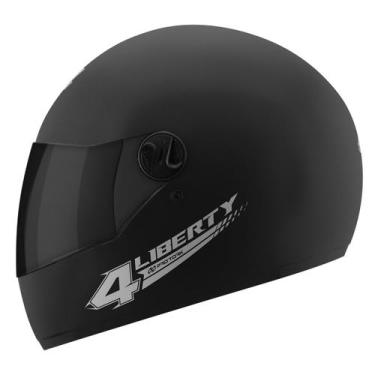 Imagem de Capacete Moto Fechado Liberty 4 Solid Pro Tork Viseira Fumê Feminino M