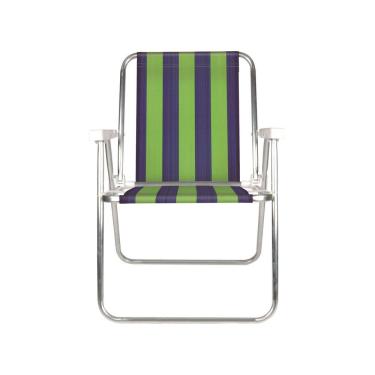 Imagem de Cadeira de Praia Alta Mor Alumínio - Item Variado