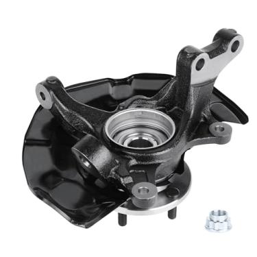 Imagem de Junta de direção dianteira esquerda e conjunto de cubo de rolamento de roda apto para Toyota Sienna 2004-2010, substitua para 698-425 (serve apenas para FWD)