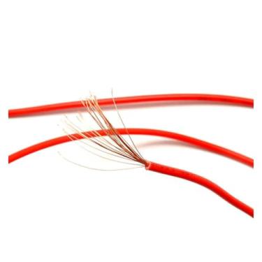 Imagem de Equipamentos de comunicação PVC Power Wire 28/0.14 Copper OD 2.04mm Black Red Monitor Power Cord Connector Round RVV 0.5 Square Cable Connect Wire 10meters Fios e cabos(BLACK)