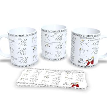 Imagem de Caneca Queen Branca de Porcelana Personalizada Musical Engraçada (Queen 12)