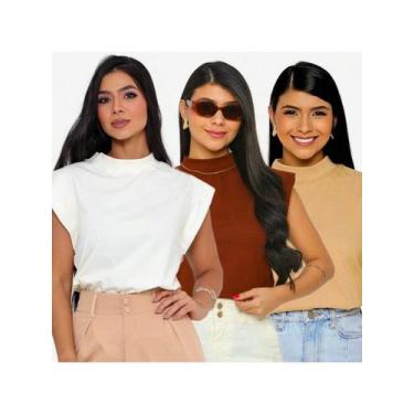 Imagem de KIT 3 Unidades Camiseta Muscle Tee Regata Ampla de Ombreira - Audax Br