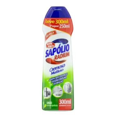 Imagem de Saponáceo Sapólio Radium Cremoso Limão 250ml Bombril - Bom Bril