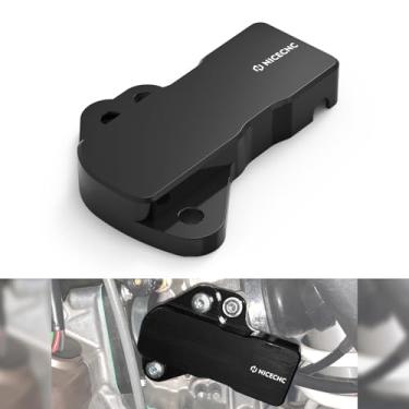 Imagem de NICECNC Protetor de sensor TPS preto para motocicleta compatível com Husqvarna TE250i TE300i 2018-2023 TX300i TE150i 2020-2022 compatível com GasGas EC250 EC300 EX300 EX250 2021-2023 Veja o ajuste