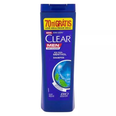 Imagem de Shampoo Anticaspa Clear Men Ice Cool Menthol 400ml