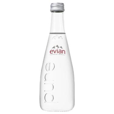 Imagem de Água Mineral s/ gás Francesa evian Vidro 330ml