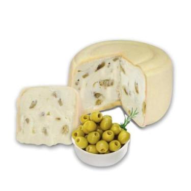 Imagem de Queijo Minas Recheado com Requeijão e Azeitona, Peça - Genérico