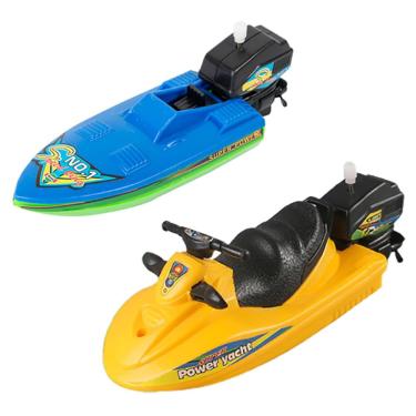 Imagem de Brinquedo aquático Miracland Wind-up Ship, lancha e barco a motor