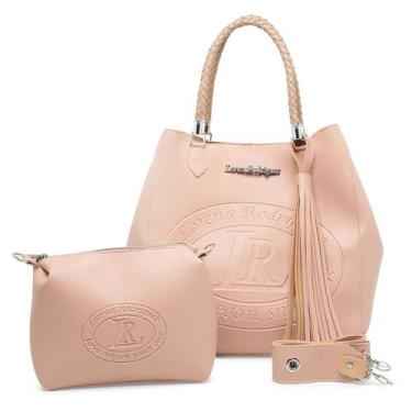 Imagem de Bolsa Feminina Kit Sacola Transversal A PRONTA ENTREGA - LORENA RODRIG