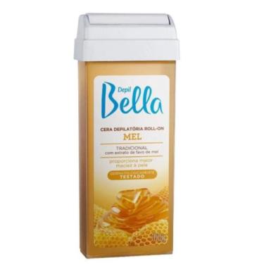 Imagem de Cera de Depilação Depil Bella Roll On 100g Amarela Mel - DEPI ROLL