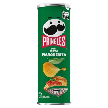 Imagem de Batata Pringles Pizza Marguerita Tubo 105g
